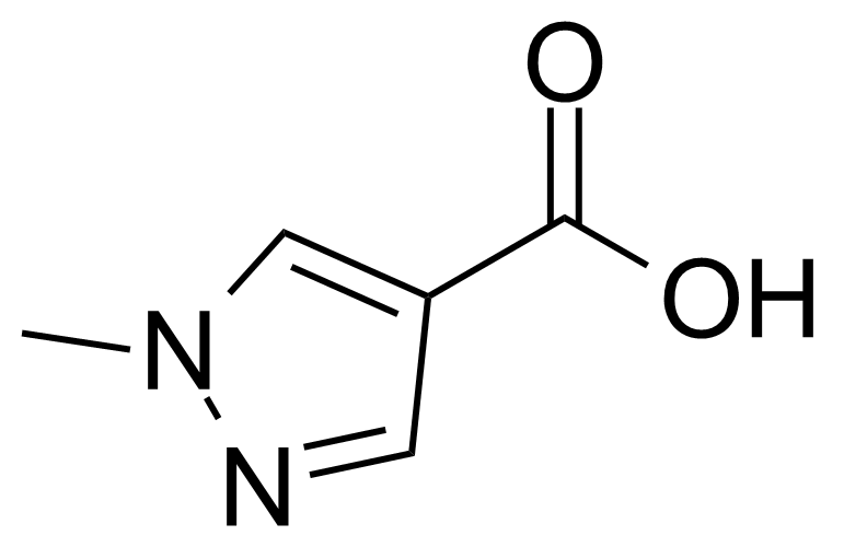 Structure of 1-Methyl-1H-pyrazole-4-carboxylic acid