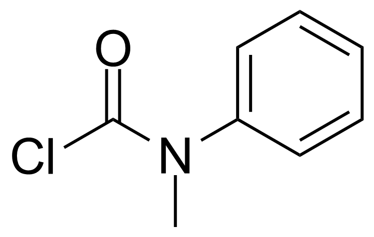 Structure of N-Methyl-N-phenylcarbamoyl chloride