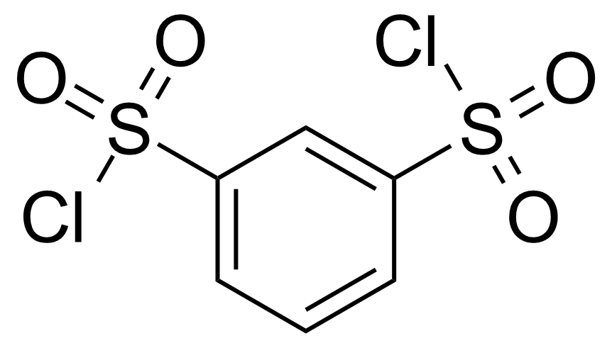 Structure of Benzene-1,3-disulfonyl chloride