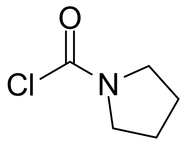 Structure of 1-Pyrrolidinecarbonyl chloride