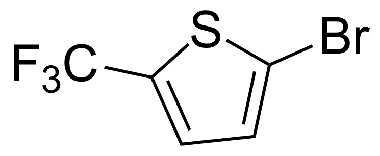 Structure of 2-Bromo-5-trifluoromethylthiophene