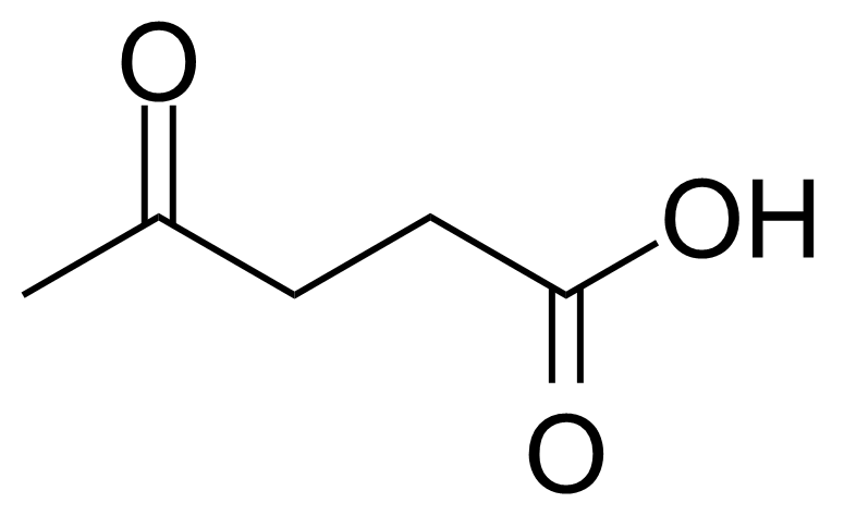 Structure of Levulinic acid