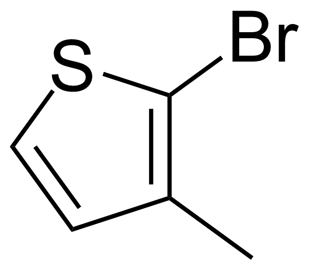 Structure of 2-Bromo-3-methylthiophene