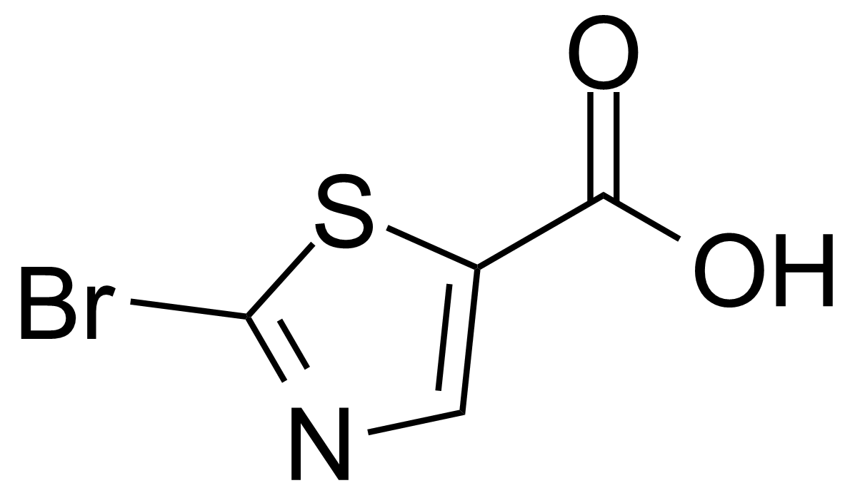Structure of 2-Bromothiazole-5-carboxylic acid