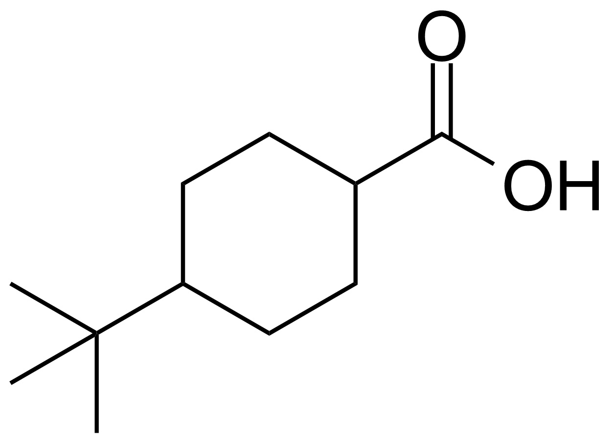 Structure of 4-tert-Butylcyclohexanecarboxylic acid