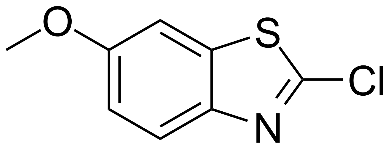 Structure of 2-Chloro-6-methoxybenzothiazole