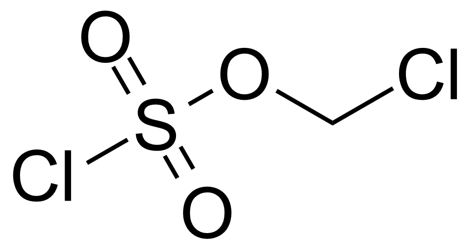 Structure of Chloromethyl chlorosulfate