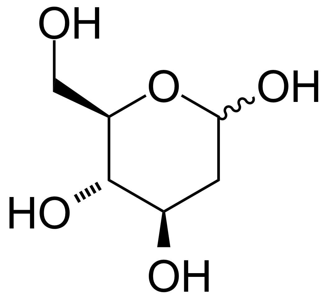 Structure of 2-Deoxy-D-glucose