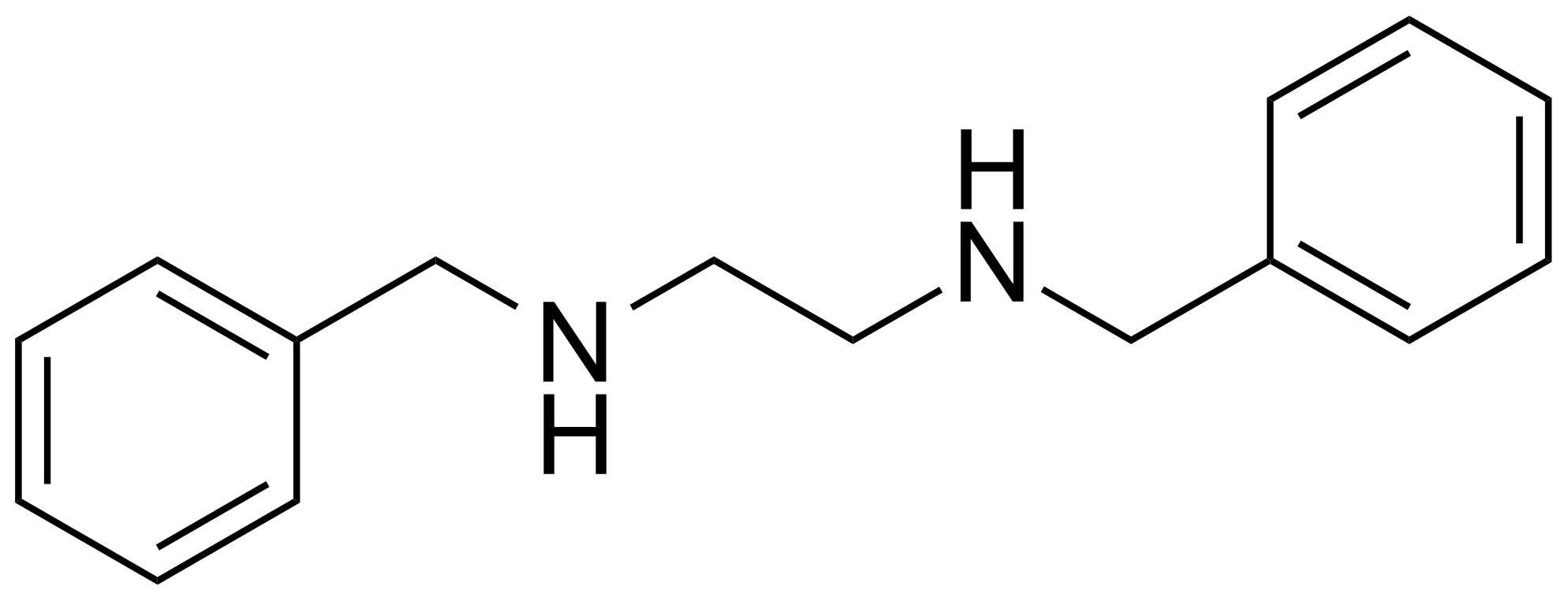 Structure of N,N'-Dibenzylethylenediamine