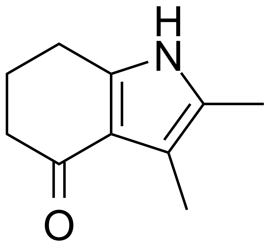 Structure of 2,3-Dimethyl-1,5,6,7-tetrahydro-4H-indol-4-one