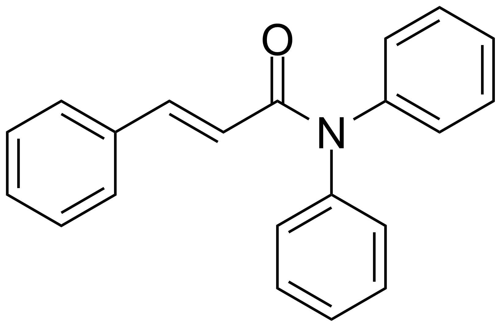 Structure of N,N-Diphenylcinnamamide