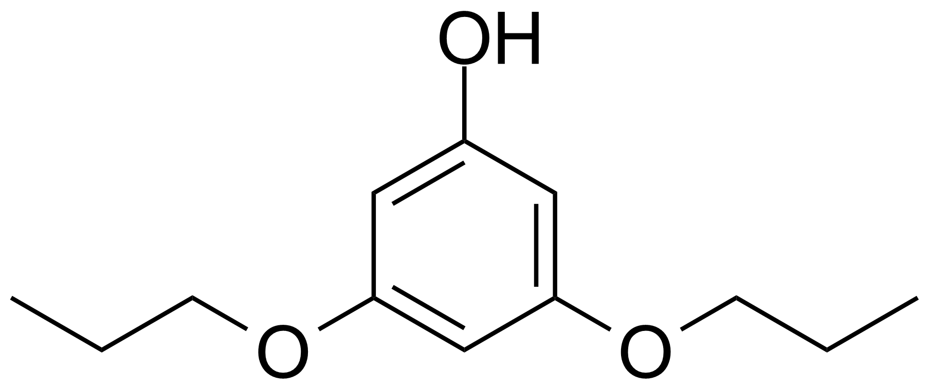 Structure of 3,5-Dipropoxyphenol