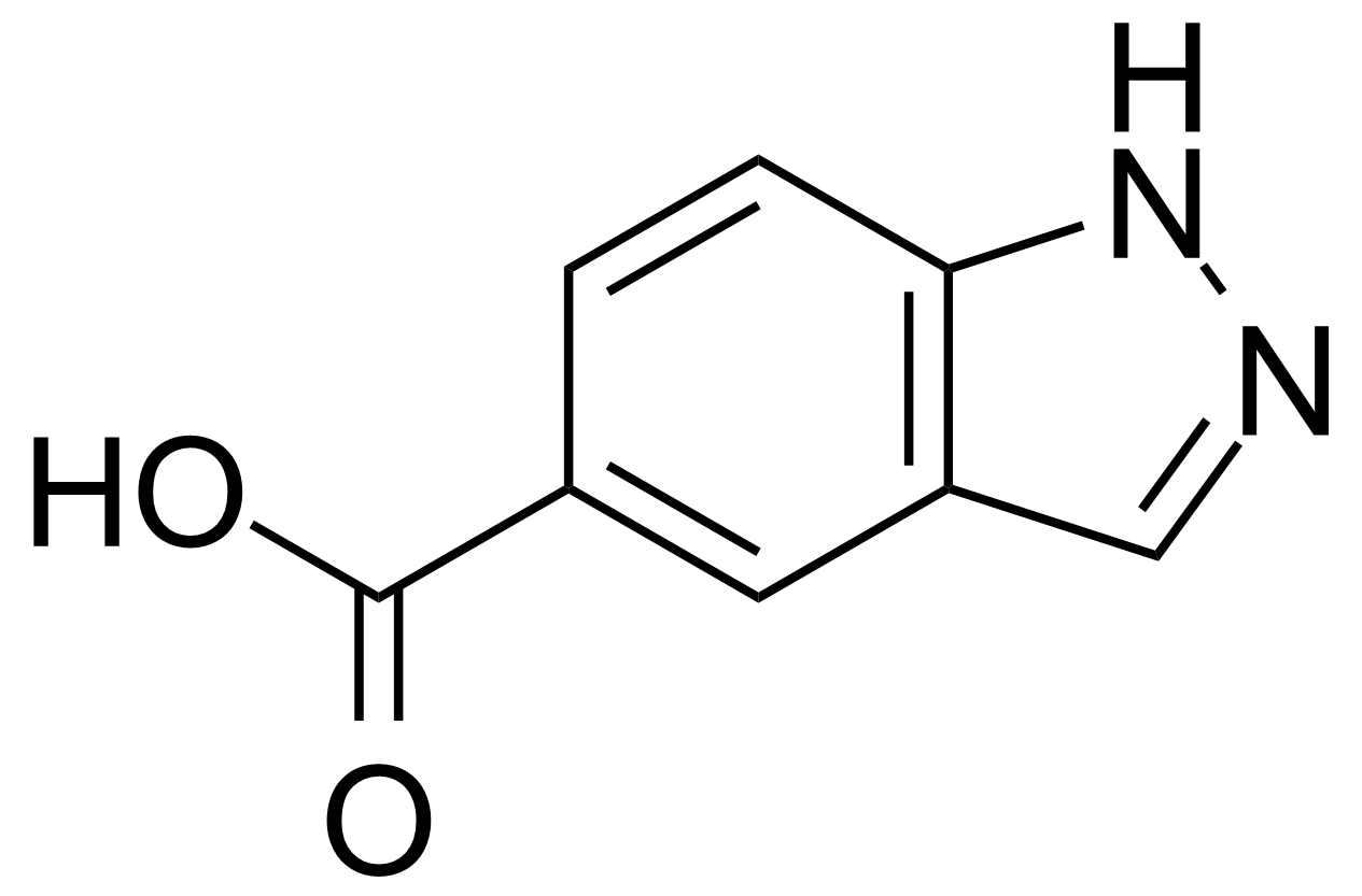 Structure of 1H-Indazole-5-carboxylic acid