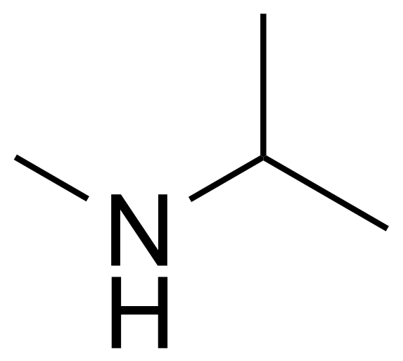 Structure of N-Isopropylmethylamine