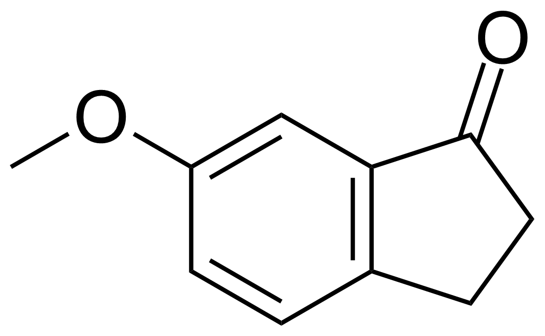 Structure of 6-Methoxy-1-indanone