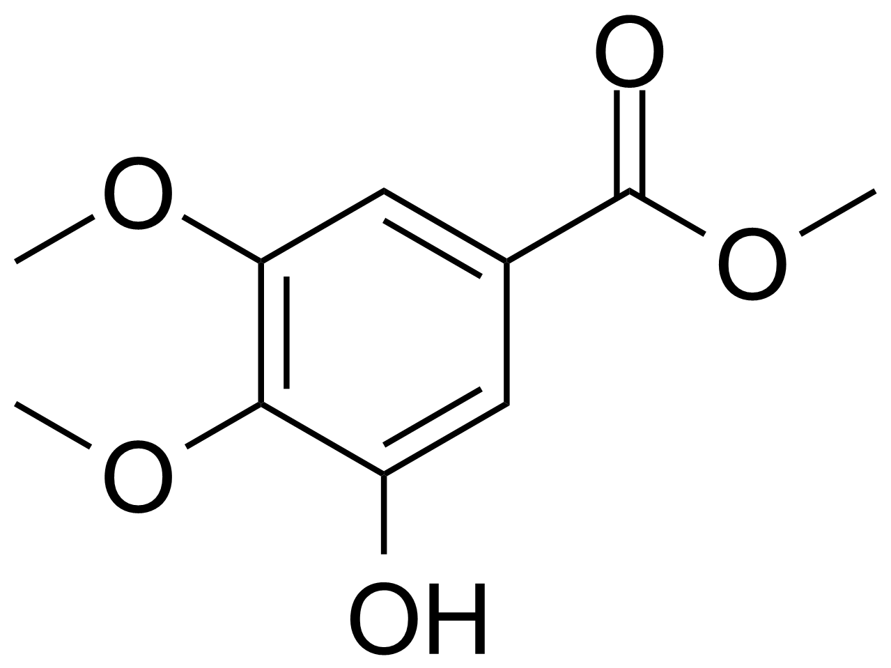 Structure of Methyl 4,5-dimethoxy-3-hydroxybenzoate