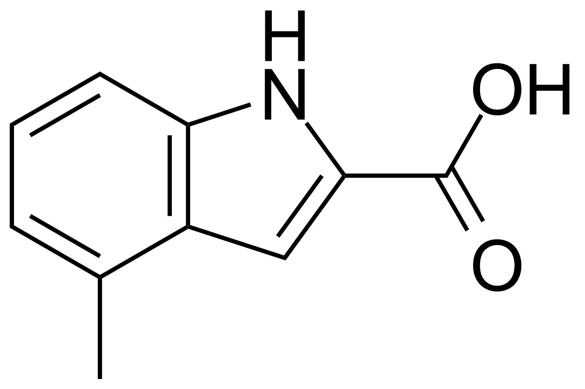 Structure of 4-Methylindole-2-carboxylic acid