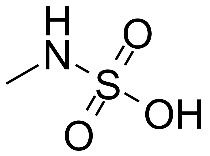 Structure of Methylsulfamic acid