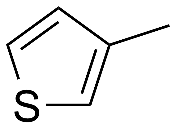 Structure of 3-Methylthiophene