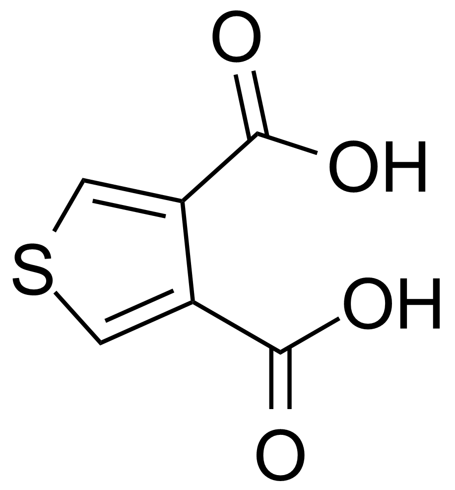 Structure of 3,4-Thiophenedicarboxylic acid