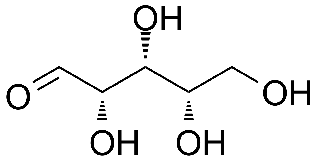 Structure of L-Xylose