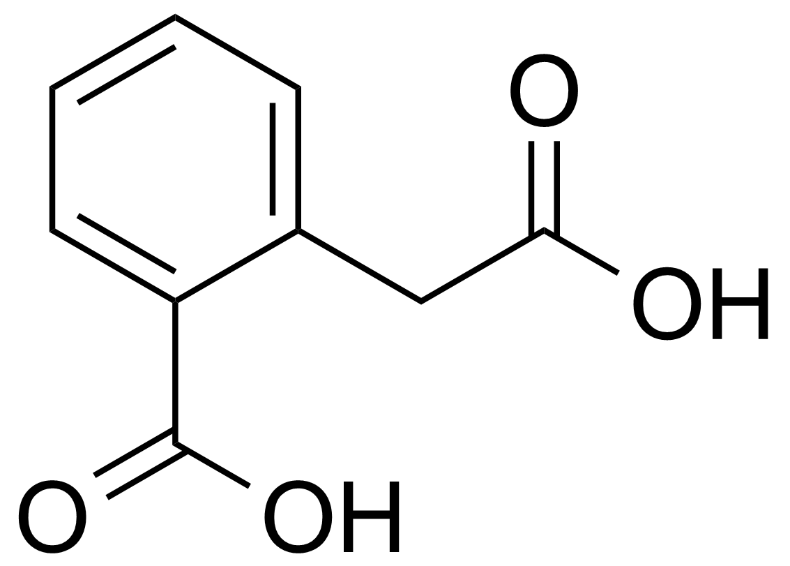 Structure of Homophthalic acid