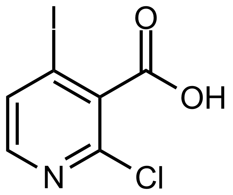 Structure of 2-Chloro-4-iodopyridine-3-carboxylic acid