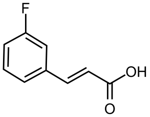 Structure of (E)-3-(3-Fluorophenyl)acrylic acid