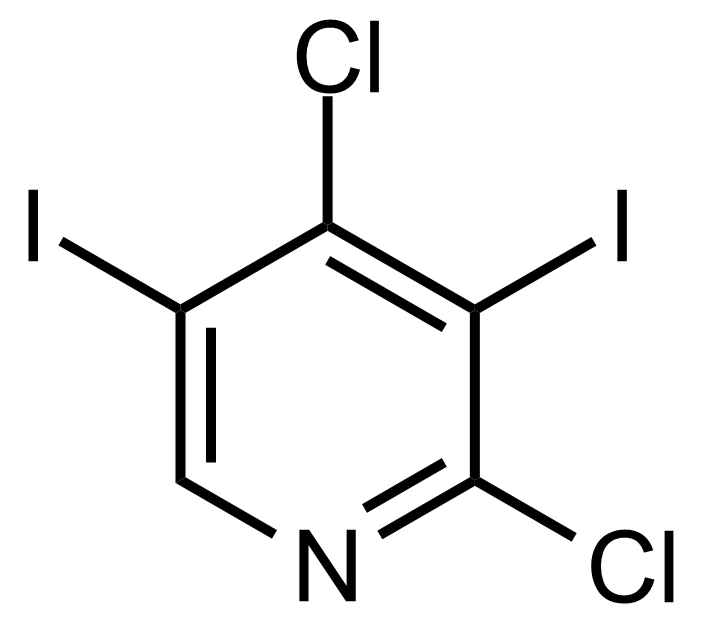 Structure of 2,4-Dichloro-3,5-diiodopyridine