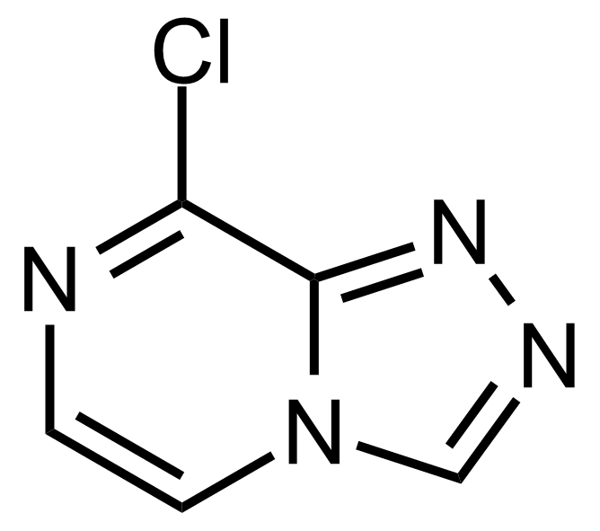 Structure of 8-Chloro-[1,2,4]triazolo[4,3-a]pyrazine