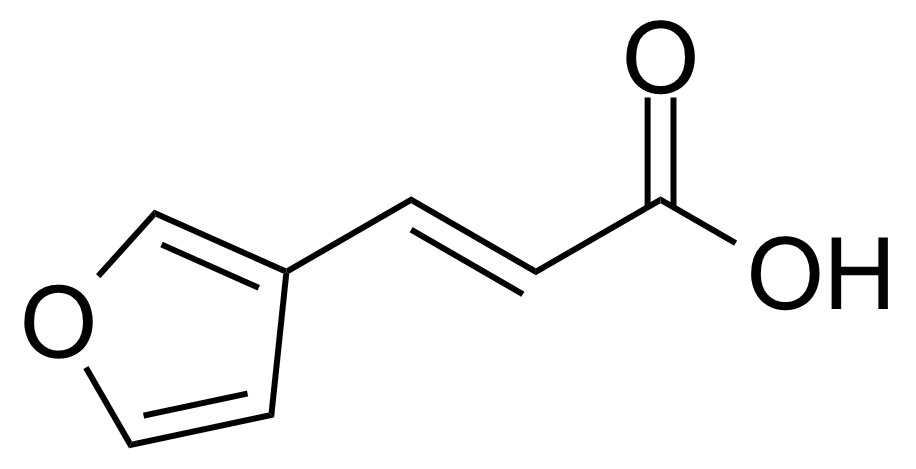 Structure of 3-(3-Furyl)acrylic acid