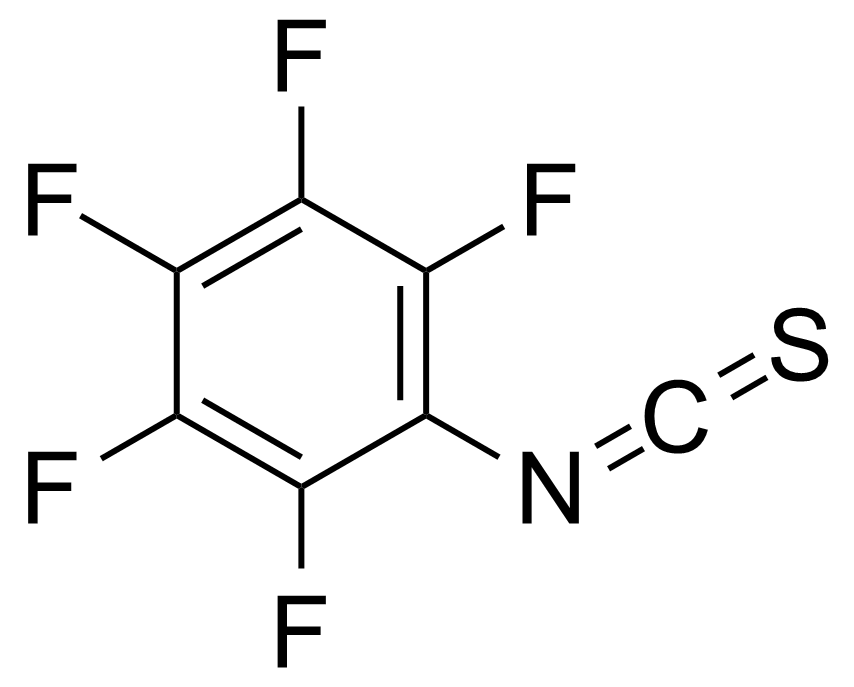 Structure of Pentafluorophenyl isothiocyanate