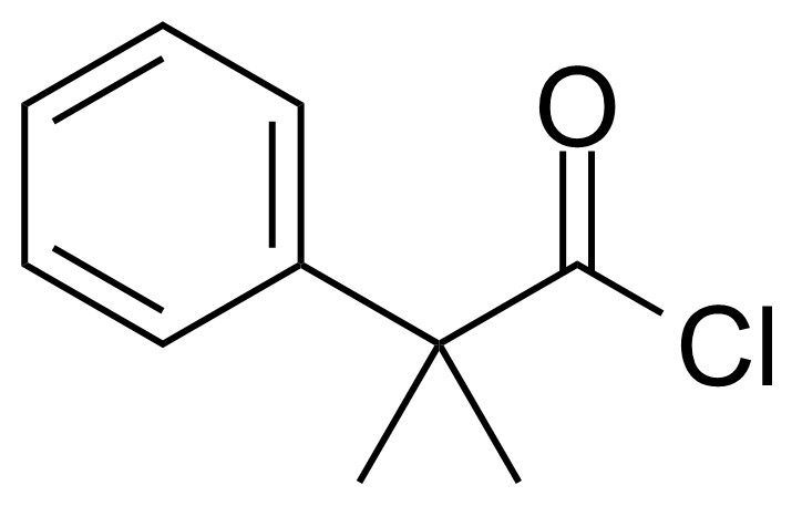 Structure of 2-Methyl-2-phenylpropanoyl chloride