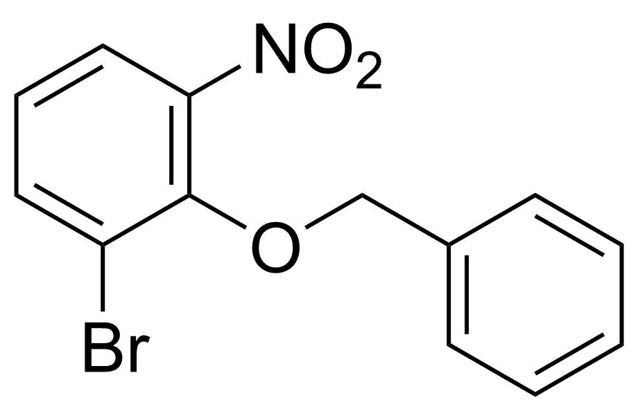 Structure of 2-(Benzyloxy)-1-bromo-3-nitrobenzene