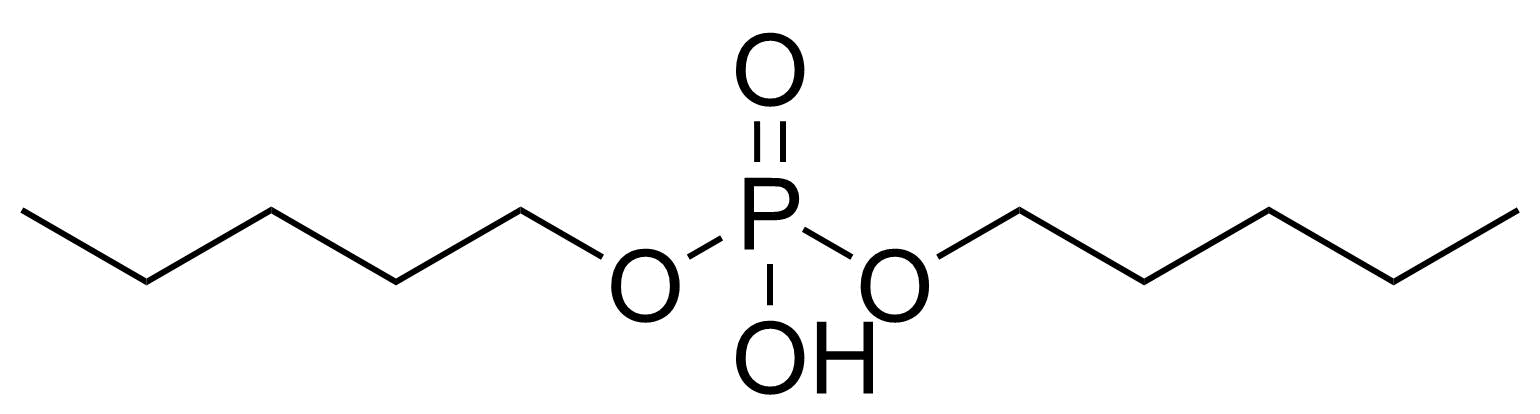 Structure of Dipentyl hydrogen phosphate