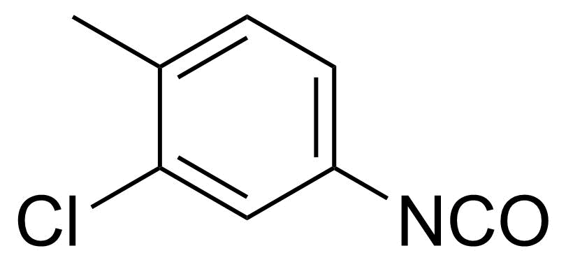 Structure of 3-Chloro-4-methylphenyl isocyanate