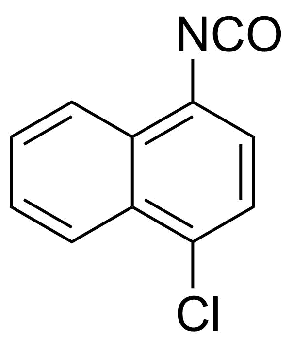 Structure of 1-Chloro-4-isocyanatonaphthalene