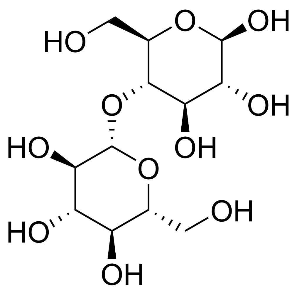Structure of D(+)-Cellobiose