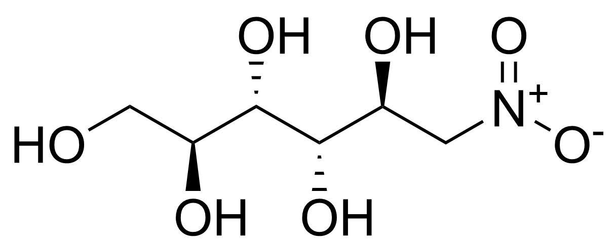 Structure of 1-Deoxy-1-nitro-L-mannitol