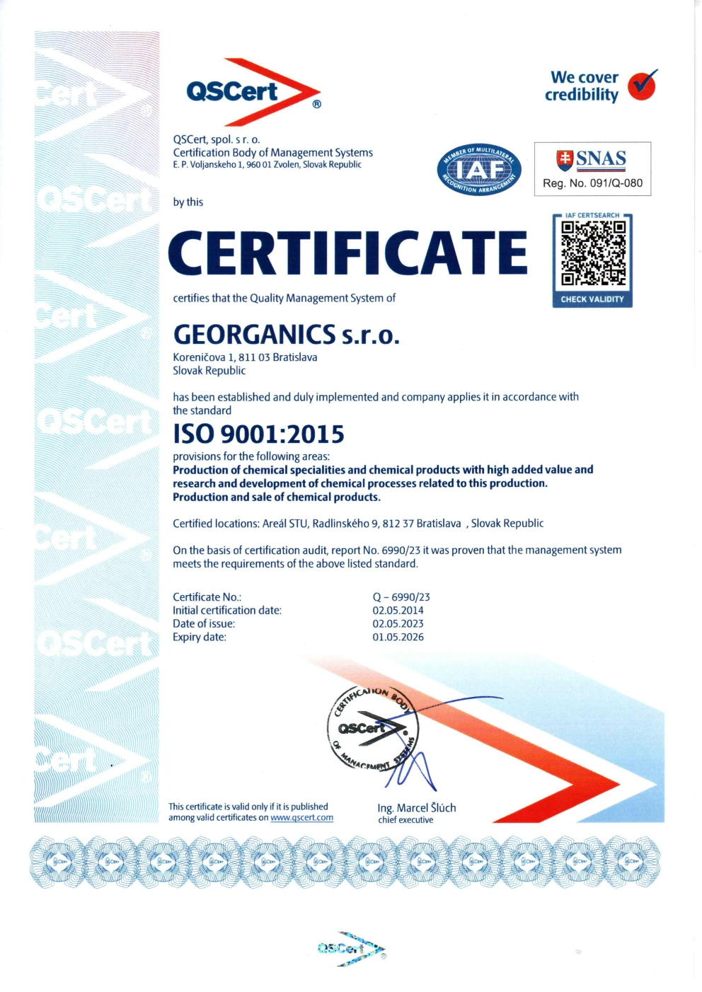 ISO 9001_2015 certificate
