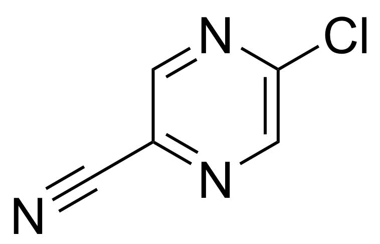 Structure of 5-Chloropyrazine-2-carbonitrile