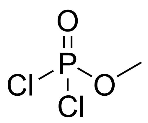 Structure of Methyl dichlorophosphate