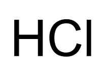 Structure of Hydrogen chloride, 1M in Acetic acid
