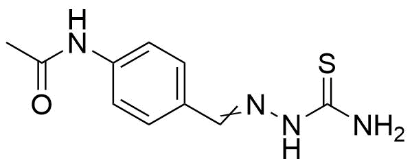Structure of 4-Acetamidobenzaldehyde thiosemicarbazone