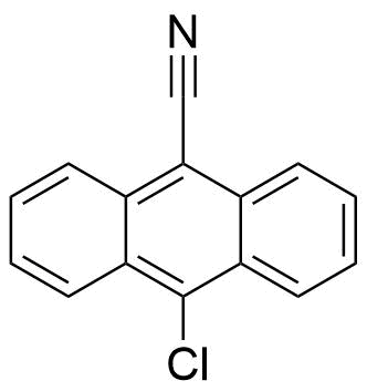 Structure of 10-Chloro-9-cyanoanthracene