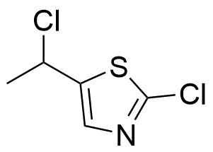 Structure of 2-Chloro-5-(1-chloroethyl)thiazole