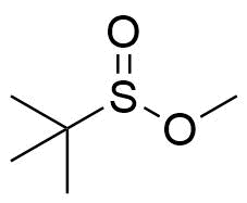 Structure of Methyl tert-butylsulfinate