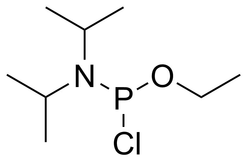 Structure of Ethyl N,N-Diisopropylchlorophosphoramidite