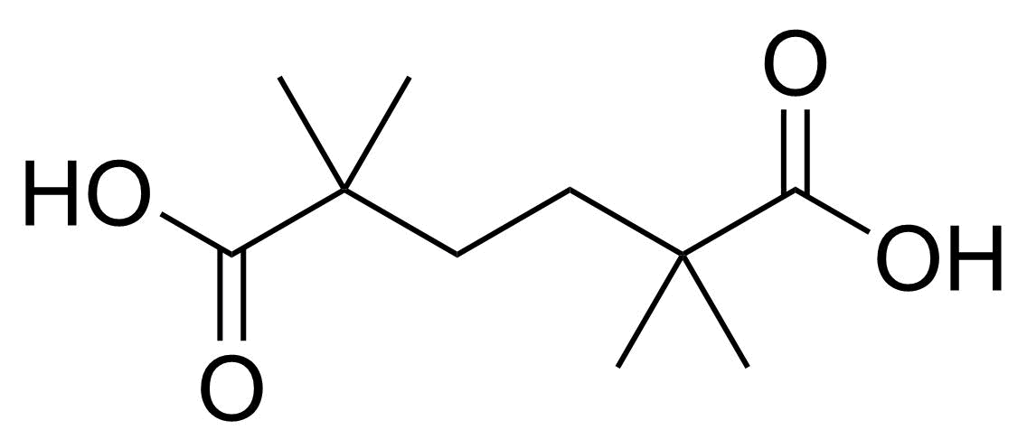 Structure of 2,2,5,5-Tetramethylhexanedioic acid