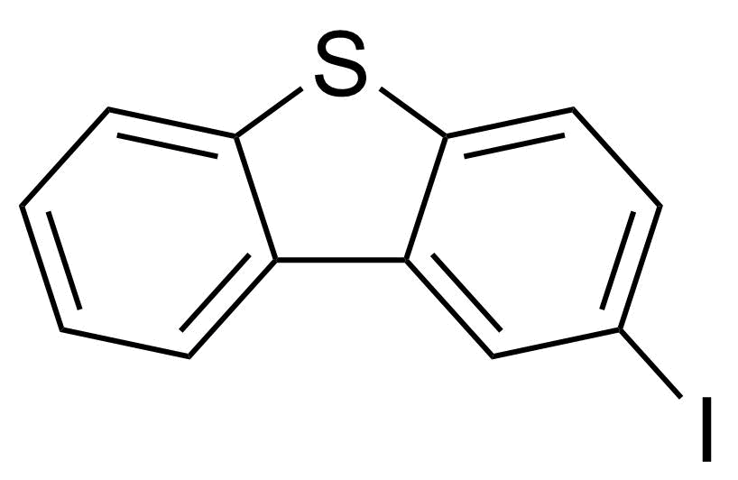 Structure of 2-Iododibenzothiophene